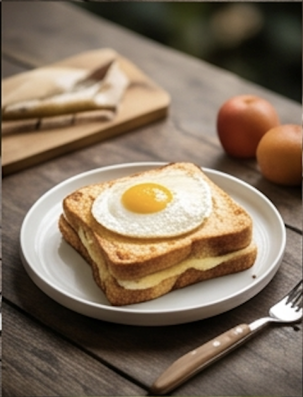 Le Croque-PIYA signature sandwich